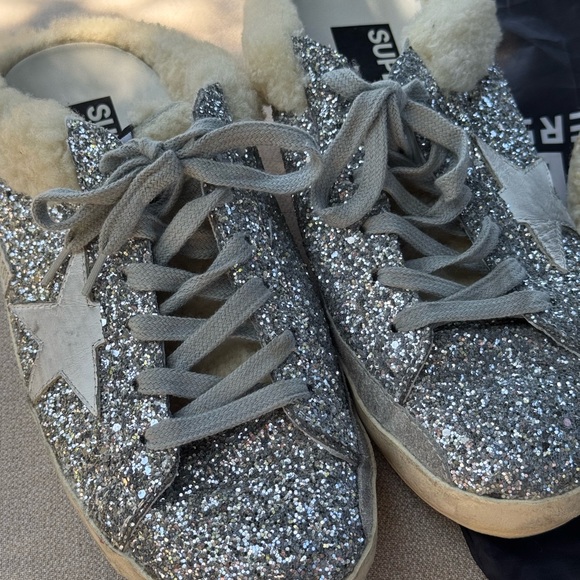 Golden Goose silver slide sneaker size 40 - Picture 10 of 12